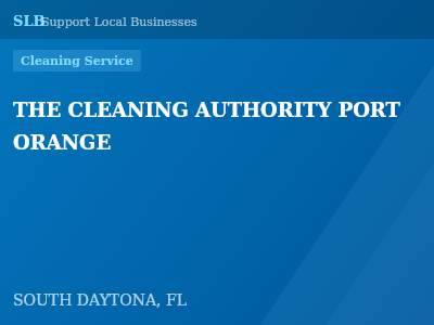 THE CLEANING AUTHORITY PORT ORANGE — Cleaning Service in SOUTH DAYTONA, FL