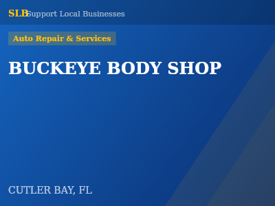 BUCKEYE BODY SHOP — Auto Repair & Services in CUTLER BAY, FL