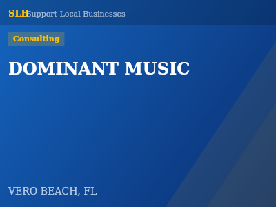 DOMINANT MUSIC — Consulting in VERO BEACH, FL