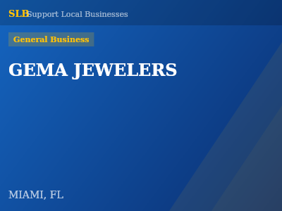 GEMA JEWELERS — General Business in MIAMI, FL