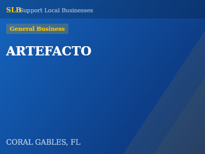 ARTEFACTO — General Business in CORAL GABLES, FL