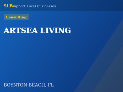 ARTSEA LIVING — Consulting in BOYNTON BEACH, FL