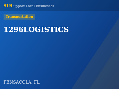 1296LOGISTICS — Transportation in PENSACOLA, FL