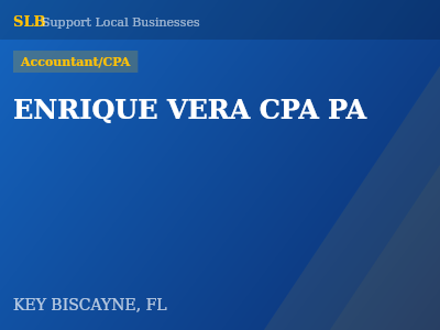 ENRIQUE VERA CPA PA — Accountant/CPA in KEY BISCAYNE, FL