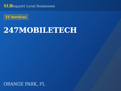 247MOBILETECH — IT Services in ORANGE PARK, FL