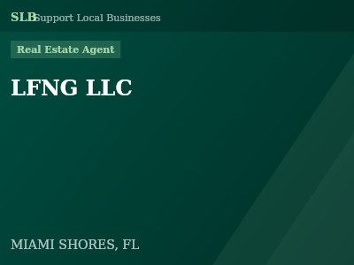 LFNG LLC — Real Estate Agent in MIAMI SHORES, FL