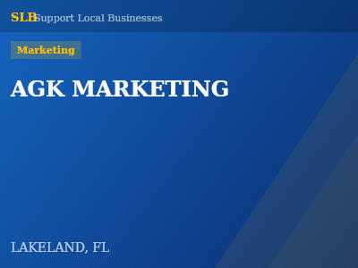 AGK MARKETING — Marketing in LAKELAND, FL