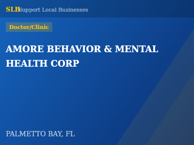 AMORE BEHAVIOR & MENTAL HEALTH CORP — Doctor/Clinic in PALMETTO BAY, FL
