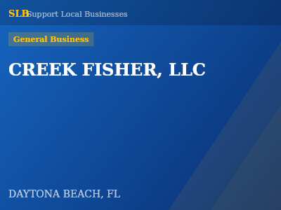 CREEK FISHER, LLC — General Business in DAYTONA BEACH, FL