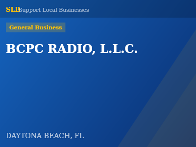 BCPC RADIO, L.L.C. — General Business in DAYTONA BEACH, FL
