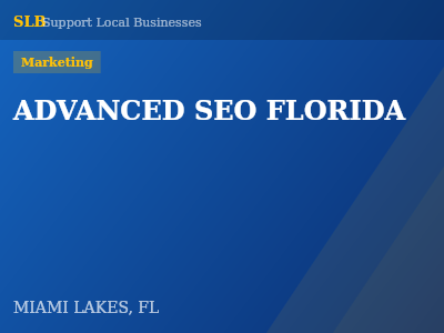 ADVANCED SEO FLORIDA — Marketing in MIAMI LAKES, FL