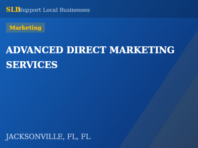 ADVANCED DIRECT MARKETING SERVICES — Marketing in JACKSONVILLE, FL, FL