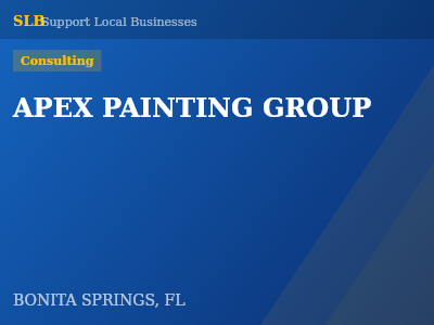 APEX PAINTING GROUP — Consulting in BONITA SPRINGS, FL