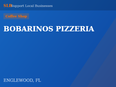 BOBARINOS PIZZERIA — Coffee Shop in ENGLEWOOD, FL