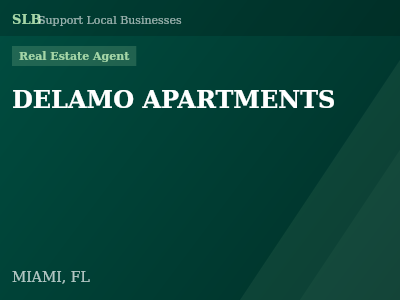 DELAMO APARTMENTS — Real Estate Agent in MIAMI, FL