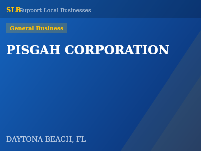PISGAH CORPORATION — General Business in DAYTONA BEACH, FL