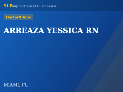 ARREAZA YESSICA RN — Doctor/Clinic in MIAMI, FL