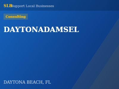 DAYTONADAMSEL — Consulting in DAYTONA BEACH, FL