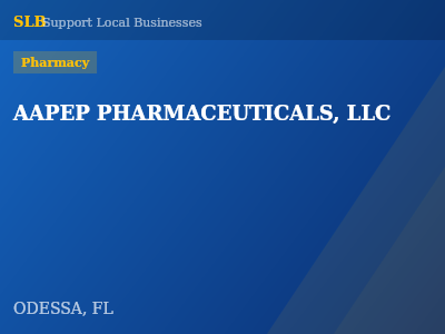 AAPEP PHARMACEUTICALS, LLC — Pharmacy in ODESSA, FL