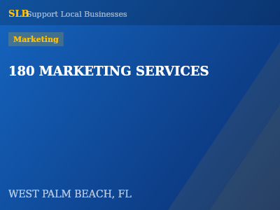 180 MARKETING SERVICES — Marketing in WEST PALM BEACH, FL