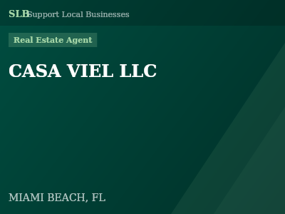 CASA VIEL LLC — Real Estate Agent in MIAMI BEACH, FL