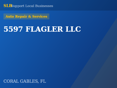 5597 FLAGLER LLC — Auto Repair & Services in CORAL GABLES, FL