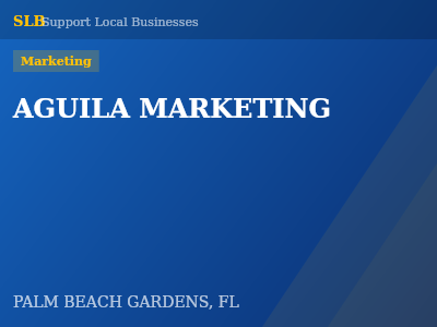 AGUILA MARKETING — Marketing in PALM BEACH GARDENS, FL