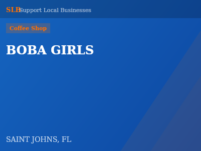 BOBA GIRLS — Coffee Shop in SAINT JOHNS, FL