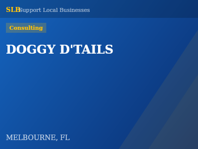 DOGGY D'TAILS — Consulting in MELBOURNE, FL