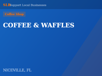 COFFEE & WAFFLES — Coffee Shop in NICEVILLE, FL