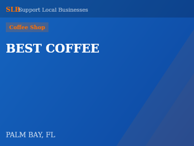 BEST COFFEE — Coffee Shop in PALM BAY, FL