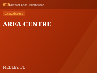AREA CENTRE — Gym/Fitness in MEDLEY, FL