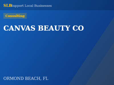 CANVAS BEAUTY CO — Consulting in ORMOND BEACH, FL