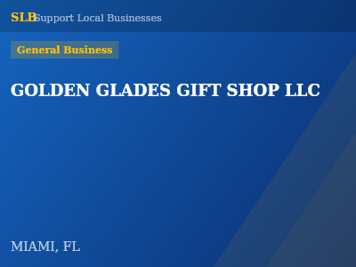GOLDEN GLADES GIFT SHOP LLC — General Business in MIAMI, FL