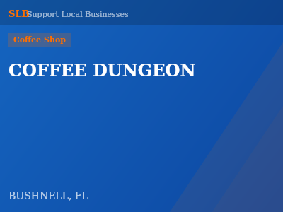 COFFEE DUNGEON — Coffee Shop in BUSHNELL, FL