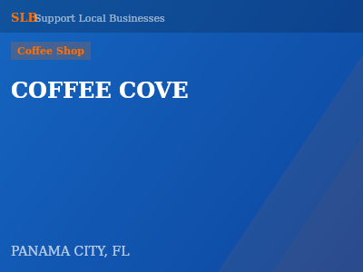 COFFEE COVE — Coffee Shop in PANAMA CITY, FL
