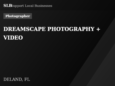 DREAMSCAPE PHOTOGRAPHY + VIDEO — Photographer in DELAND, FL