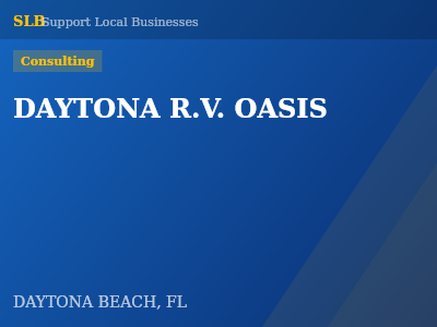 DAYTONA R.V. OASIS — Consulting in DAYTONA BEACH, FL