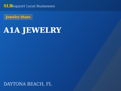A1A JEWELRY — Jewelry Store in DAYTONA BEACH, FL