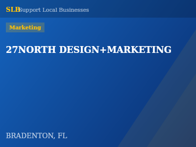 27NORTH DESIGN+MARKETING — Marketing in BRADENTON, FL