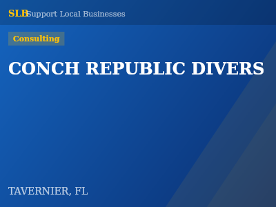 CONCH REPUBLIC DIVERS — Consulting in TAVERNIER, FL