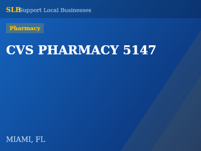 CVS PHARMACY 5147 — Pharmacy in MIAMI, FL