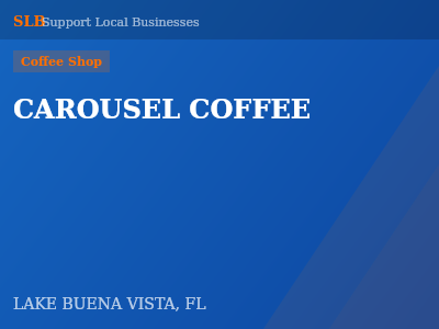 CAROUSEL COFFEE — Coffee Shop in LAKE BUENA VISTA, FL