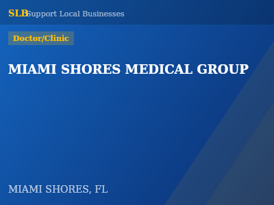 MIAMI SHORES MEDICAL GROUP — Doctor/Clinic in MIAMI SHORES, FL