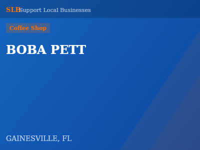 BOBA PETT — Coffee Shop in GAINESVILLE, FL