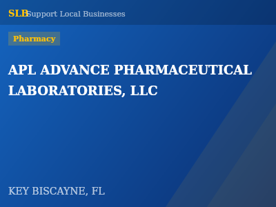 APL ADVANCE PHARMACEUTICAL LABORATORIES, LLC — Pharmacy in KEY BISCAYNE, FL