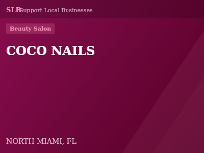 COCO NAILS — Beauty Salon in NORTH MIAMI, FL