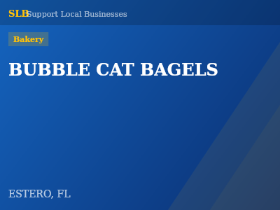 BUBBLE CAT BAGELS — Bakery in ESTERO, FL