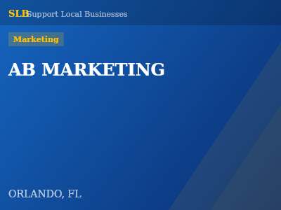 AB MARKETING — Marketing in ORLANDO, FL