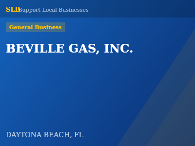 BEVILLE GAS, INC. — General Business in DAYTONA BEACH, FL